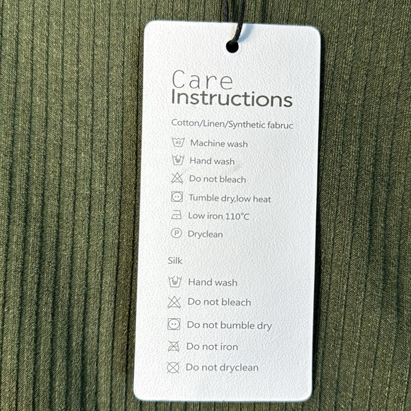 Byinns Knit Sweater  Mini Spring Dress Ribbed Long Sleeve Ruffle Hem Sz XS NWT - Picture 6 of 8